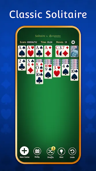 Solitaire: Classic Card Games  [МОД Menu] Screenshot 2