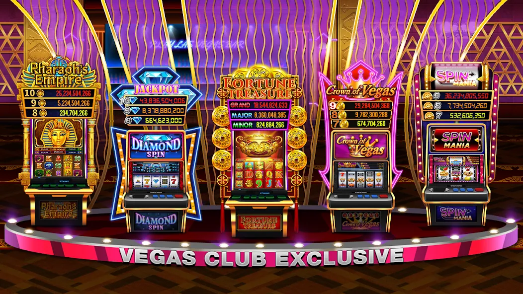 Play Las Vegas - Casino Slots (Плей Лас Вегас)  [МОД Menu] Screenshot 2