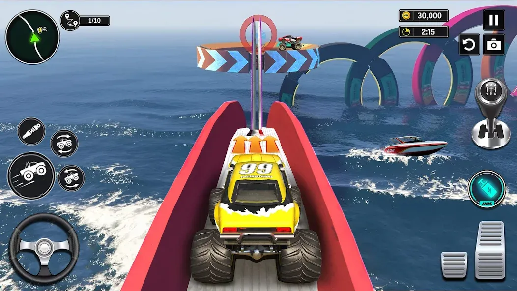 Monster Truck Games- Car Games  [МОД Mega Pack] Screenshot 4