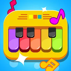 Скачать взломанную Baby Piano Kids Music Games  [МОД Меню] - последняя версия apk на Андроид