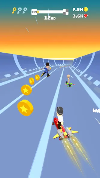 Turbo Stars - Rival Racing (Турбо Старс)  [МОД Unlimited Money] Screenshot 2