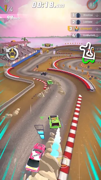 Rally Clash - Car Racing Game (Ралли Клаш)  [МОД Меню] Screenshot 1