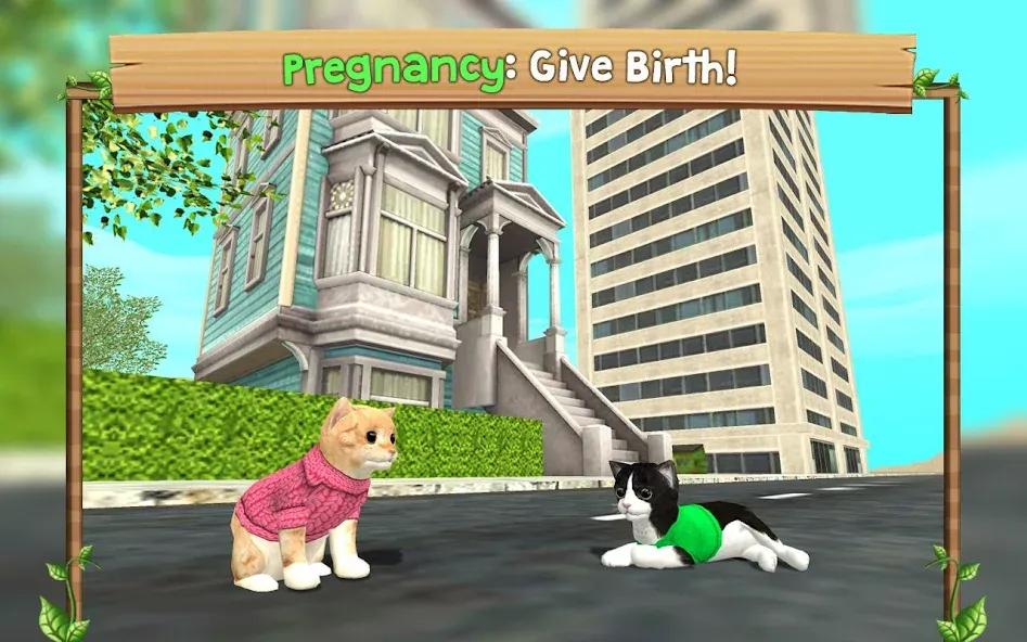 Cat Sim Online: Play with Cats  [МОД Бесконечные монеты] Screenshot 3