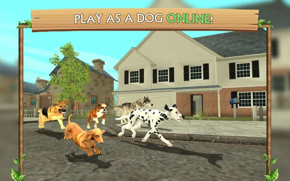 Dog Sim Online: Raise a Family  [МОД Много монет] Screenshot 1