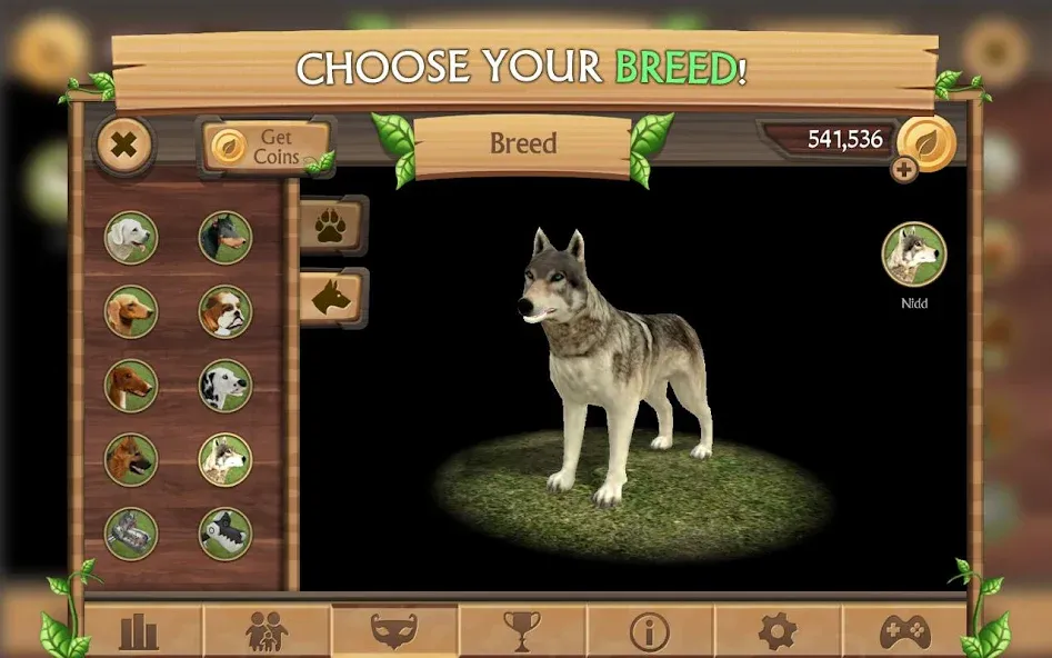 Dog Sim Online: Raise a Family  [МОД Много монет] Screenshot 2