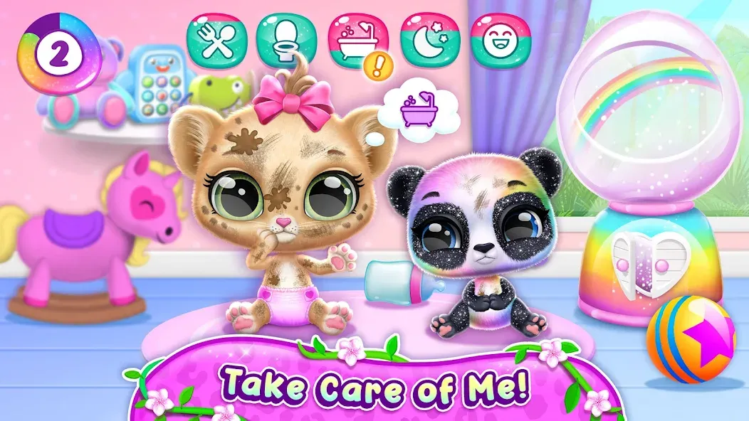 Amy Care - My Leopard Baby  [МОД Mega Pack] Screenshot 4