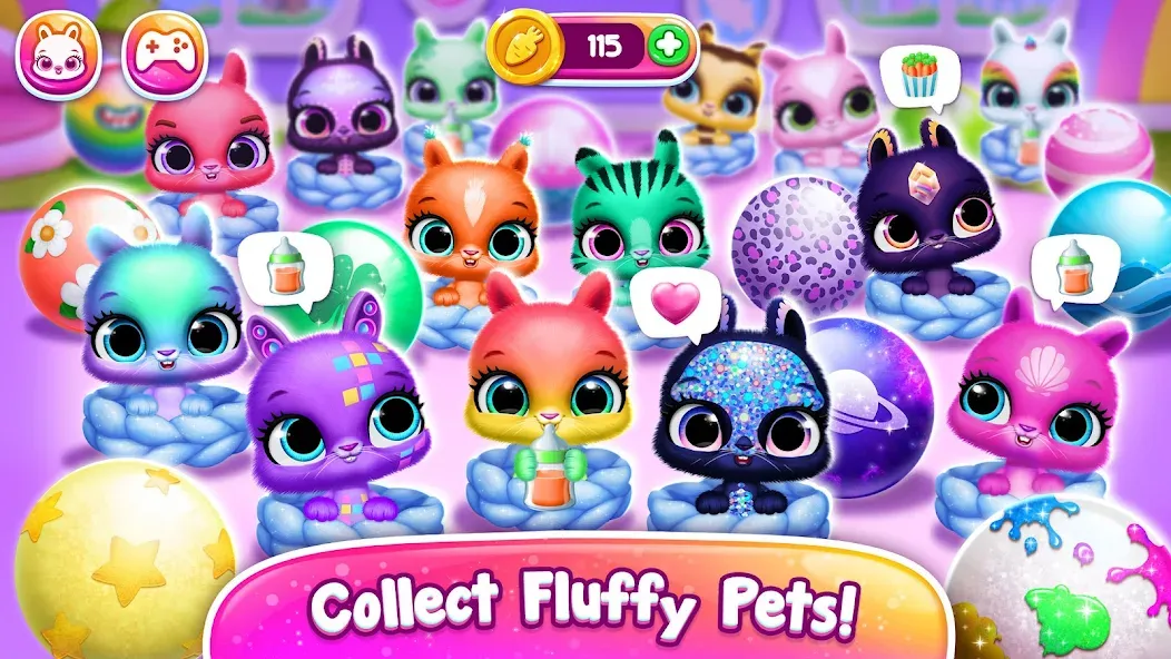 Bunnsies - Happy Pet World (Баннсиз)  [МОД Все открыто] Screenshot 4