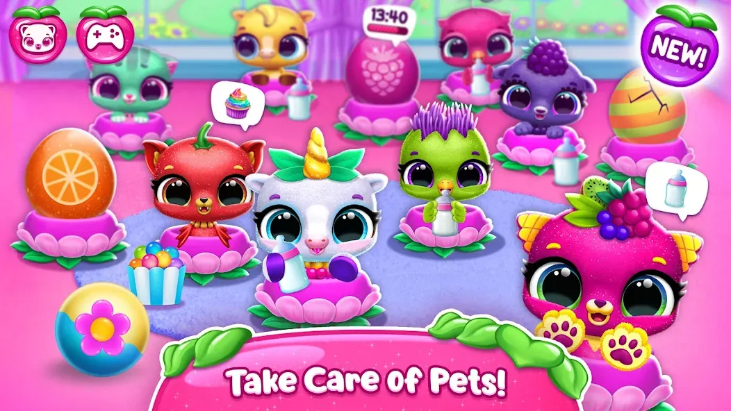 Fruitsies - Pet Friends (Фрутсиз)  [МОД Бесконечные деньги] Screenshot 4