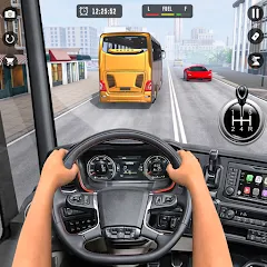 Взломанная Bus Simulator 3D: Bus Games (Бус Симулятор 3Д)  [МОД Бесконечные деньги] - последняя версия apk на Андроид