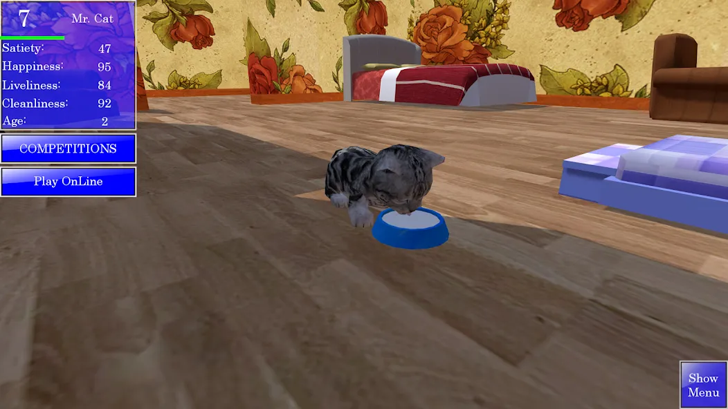 Cute Pocket Cat 3D (Сьют Покет Кэт 3Д)  [МОД Unlimited Money] Screenshot 4