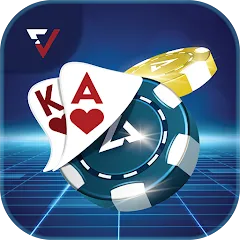 Взломанная Velo Poker: Texas Holdem Game (Вело Покер)  [МОД Все открыто] - последняя версия apk на Андроид