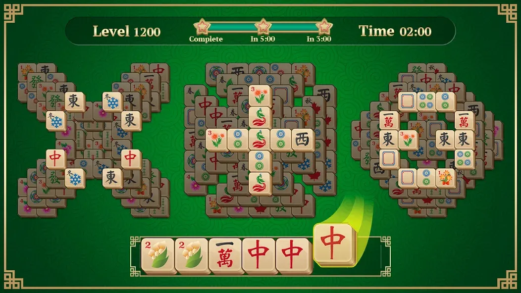 Mahjong Solitaire: 3 Tiles (Маджонг Классик)  [МОД Unlimited Money] Screenshot 1