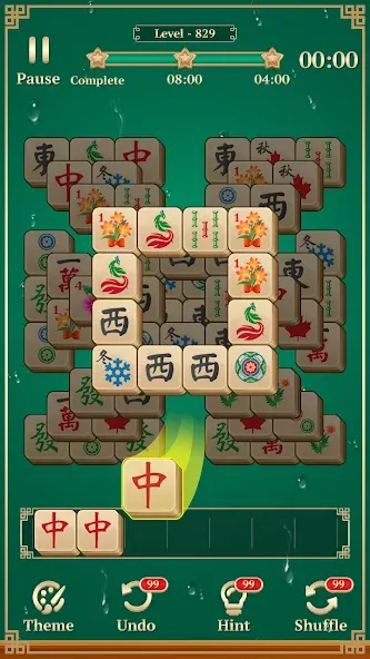 Mahjong Solitaire: 3 Tiles (Маджонг Классик)  [МОД Unlimited Money] Screenshot 2