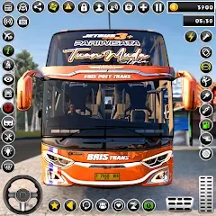 Взлом Euro Bus Simulator - Bus Games  [МОД Unlocked] - стабильная версия apk на Андроид