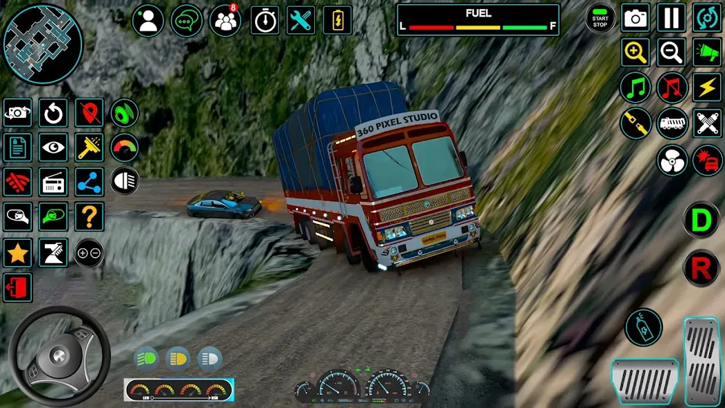 Indian Truck Offroad Cargo Sim (Индийский грузовик   )  [МОД Меню] Screenshot 1