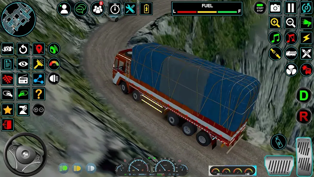 Indian Truck Offroad Cargo Sim (Индийский грузовик   )  [МОД Меню] Screenshot 4