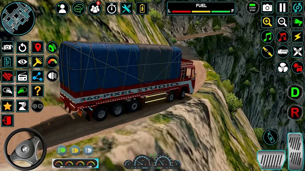 Indian Truck Offroad Cargo Sim (Индийский грузовик   )  [МОД Меню] Screenshot 5