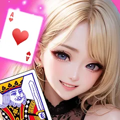 Скачать взломанную Sexy solitaire girls: ani card (Сэкси солитер девушки)  [МОД Меню] - стабильная версия apk на Андроид