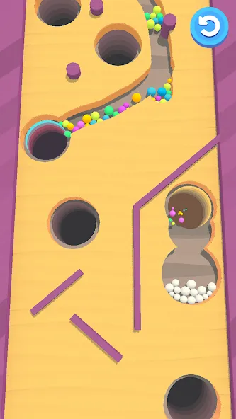 Sand Balls - Puzzle Game (Сэнд Боллс)  [МОД Все открыто] Screenshot 3