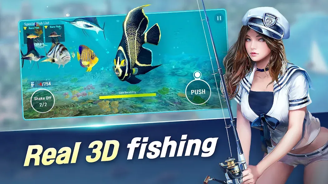 World Fishing Championship (Чемпионат мира по рыбной ловле)  [МОД Unlocked] Screenshot 4