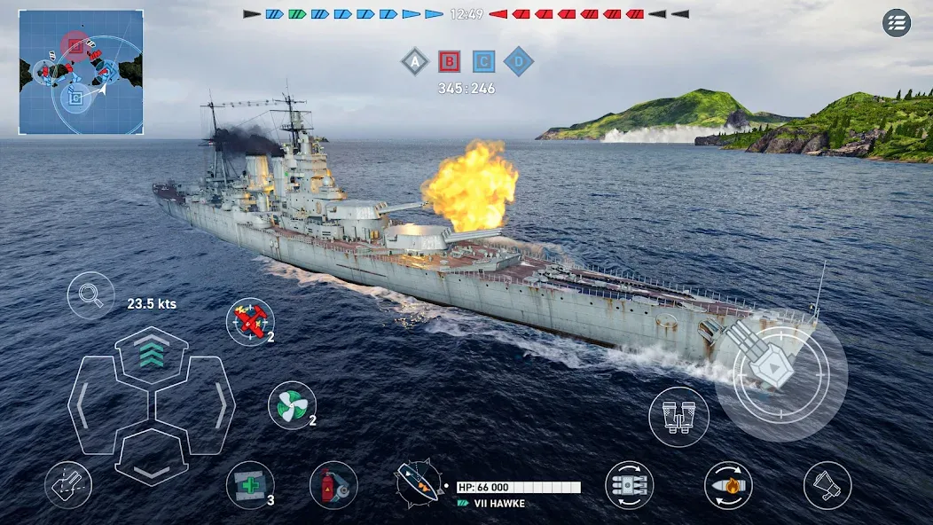 World of Warships Legends PvP (Ворлд оф Варшипс Легендс)  [МОД Unlocked] Screenshot 5