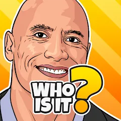 Взломанная Who is it? Celeb Quiz Trivia  [МОД Unlocked] - последняя версия apk на Андроид