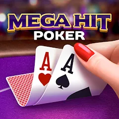 Скачать взлом Mega Hit Poker: Texas Holdem (Мега Хит Покер)  [МОД Unlimited Money] - полная версия apk на Андроид