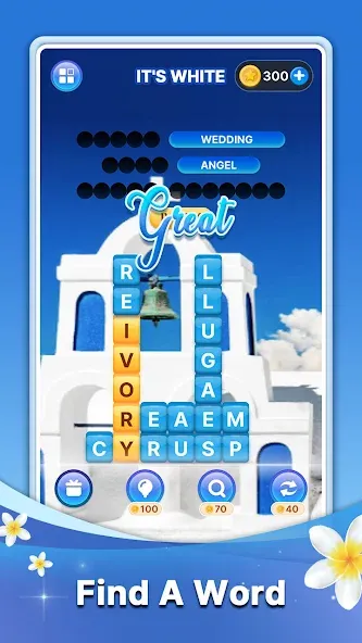 Word Search Block Puzzle Game  [МОД Бесконечные монеты] Screenshot 5