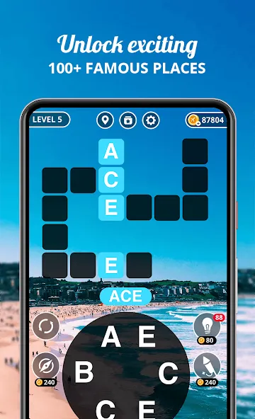 Wordwise® - Word Connect Game  [МОД Все открыто] Screenshot 3