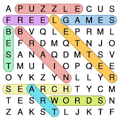 Скачать взломанную Word Search: Word Find (Ворд Срч)  [МОД Меню] - полная версия apk на Андроид