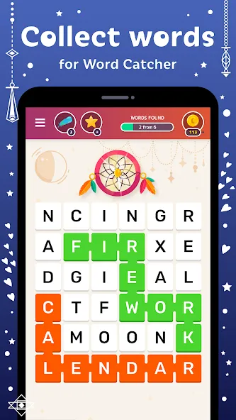 Word Catcher: Word Search  [МОД Меню] Screenshot 4