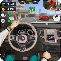 Скачать взломанную City Car Driving - Car Games (Сити Кар Драйвинг)  [МОД Все открыто] - полная версия apk на Андроид