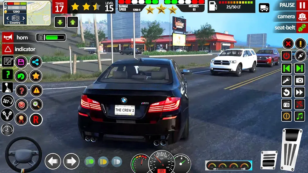 School Car Game 3d Car Driving  [МОД Mega Pack] Screenshot 5