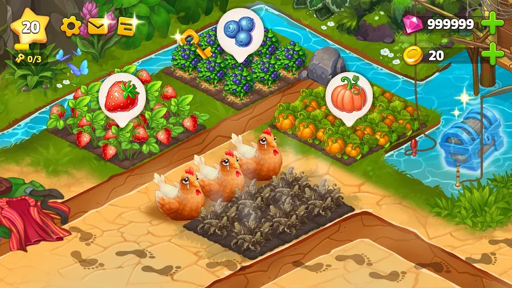 Island Hoppers: Jungle Farm (Айслэнд Квеставэй)  [МОД Все открыто] Screenshot 2