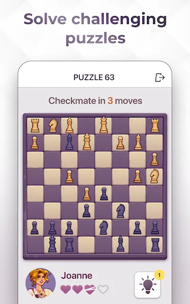 Chess Royale - Play and Learn (Шахматы Рояль)  [МОД Много денег] Screenshot 3