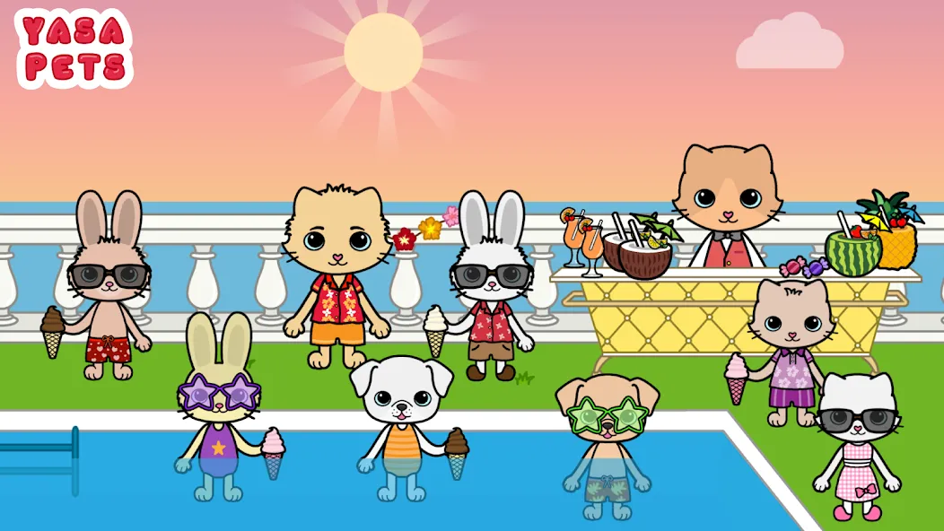 Yasa Pets Vacation (Яса Петс Вакейшн)  [МОД Unlocked] Screenshot 3