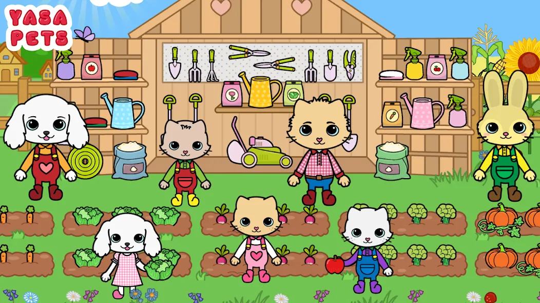 Yasa Pets Farm (Яса Петс Фарм)  [МОД Много монет] Screenshot 5