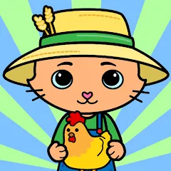 Взломанная Yasa Pets Farm (Яса Петс Фарм)  [МОД Много монет] - последняя версия apk на Андроид