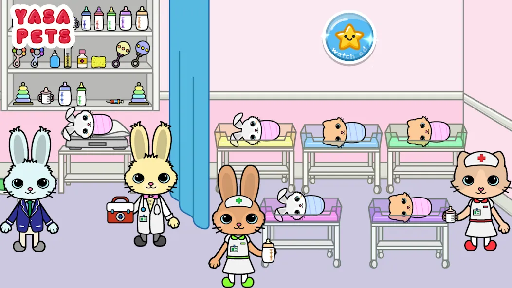 Yasa Pets Hospital (Яса Петс Хоспитал)  [МОД Бесконечные деньги] Screenshot 2