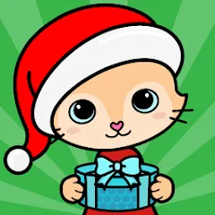 Скачать взломанную Yasa Pets Christmas (Яса Петс Кристмас)  [МОД Меню] - полная версия apk на Андроид