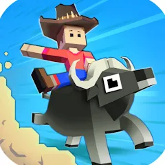 Скачать взлом Rodeo Stampede: Sky Zoo Safari  [МОД Бесконечные монеты] - полная версия apk на Андроид