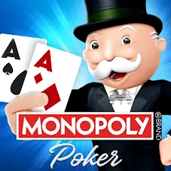 Скачать взломанную MONOPOLY Poker - Texas Holdem (МОНОПОЛИЯ Покер)  [МОД Меню] - полная версия apk на Андроид