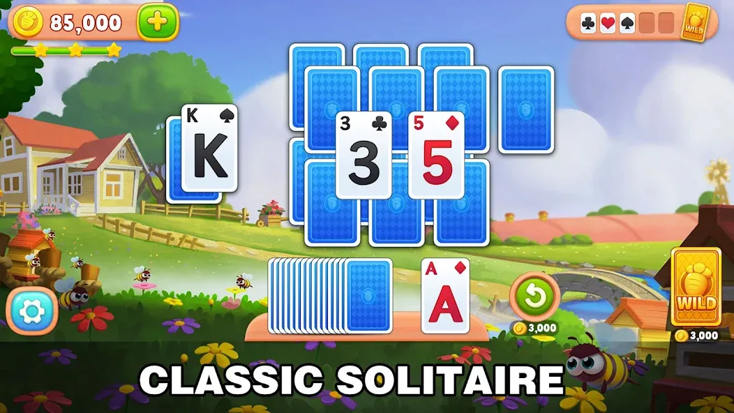 Solitaire Farm: Card Games (Соляр Фарм)  [МОД Все открыто] Screenshot 1