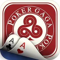 Взломанная PokerGaga: Texas Holdem Live (ПокерГага)  [МОД Много денег] - стабильная версия apk на Андроид