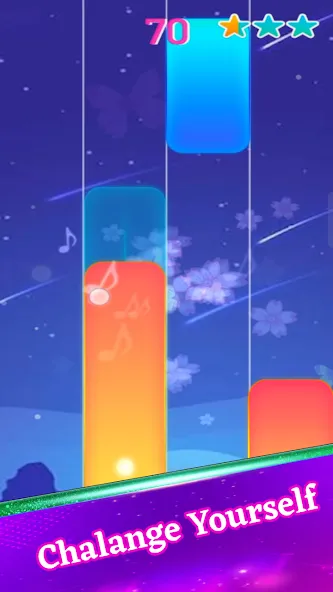 Pop Piano Fire : Magic Tiles 2 (Поп Пиано Файр)  [МОД Бесконечные деньги] Screenshot 2