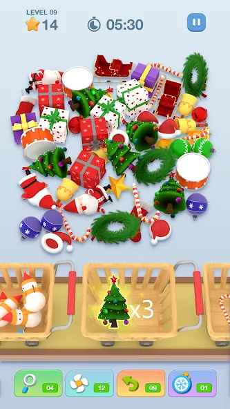 Joy Match 3D (Джой Матч 3D)  [МОД Много монет] Screenshot 5