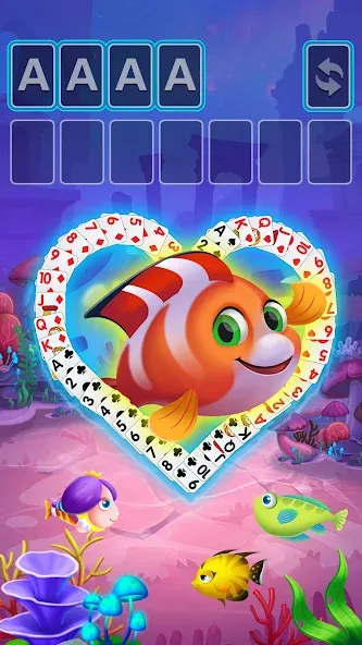 Solitaire Fish Klondike Card (Солитер Карточная игра Клондайк Фиш)  [МОД Много денег] Screenshot 4