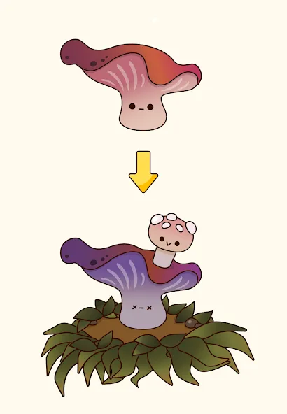 Mushroom Stories Clicker  [МОД Все открыто] Screenshot 4