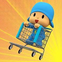 Взломанная Pocoyo Run & Fun: Cartoon Jump  [МОД Бесконечные деньги] - полная версия apk на Андроид