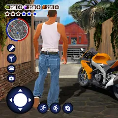 Взлом Mafia Crime: Cars & Gang Wars (Сан Андреас Авто Банды Войны)  [МОД Menu] - полная версия apk на Андроид